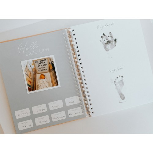 Baby Book | Personalized Baby Book | Baby Memory Book | Baby Shower Gift | Pregnancy Book | Baby Announcement | Newborn Keepsake Book