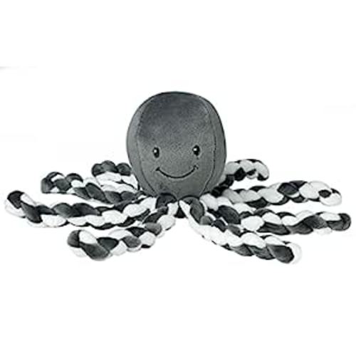Amazon.com: Nattou Lapidou - Piu Piu Octopus Anthracite and White : Baby