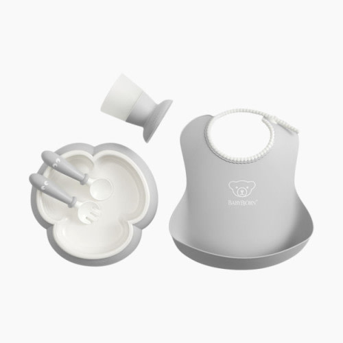 BabyBjörn Baby Dinner Set - Gray