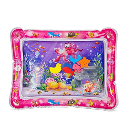 Tummy time Water mat Blue/Pink (Pink)