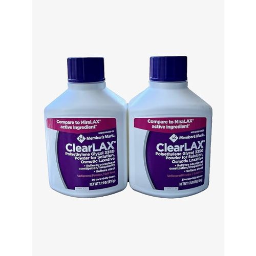 Member's Mark Clearlax 2 Pack 17.9-Ounces each
