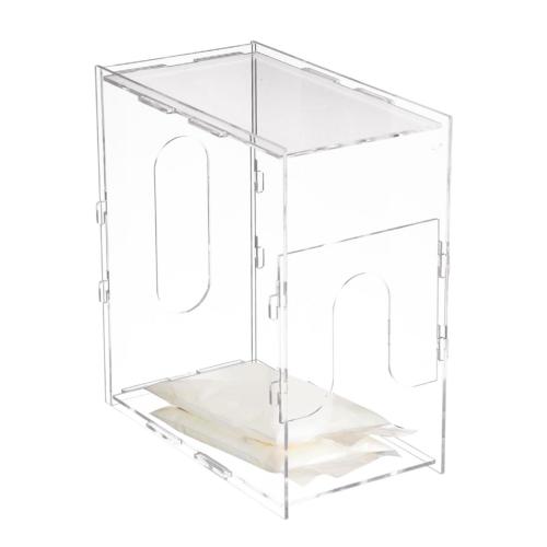 PETSOLA Breast Milk Bag Organizer Chill Breastmilk Storage Box Reusable Convenient Storage Compact Container Acrylic for Freezer Home