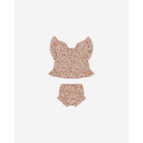 Butterfly Top + Bloomer Set || Pink Gardenia – Rylee + Cru