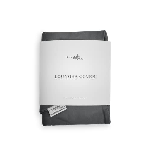 Snuggle Me Organic Infant Lounger Cover | 100% Organic Cotton | Machine Washable | Sparrow