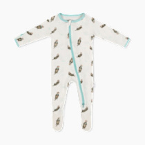 Bamboo Little Bamboo Footie - Otter, 0-3 M