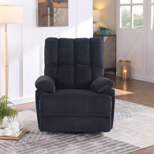 Latitude Run® Phaneuf Upholstered Power Recliner Sofa Swivel Recliner Chair & Reviews | Wayfair