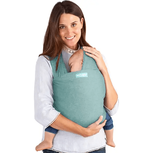 Moby Wrap Baby Carrier | Element | Baby Wrap Carrier for Newborns & Infants | #1 Baby Wrap | Baby Gift | Keeps Baby Safe & Secure | Adjustable for All Body Types | Perfect for Mom & Dad | Hydro