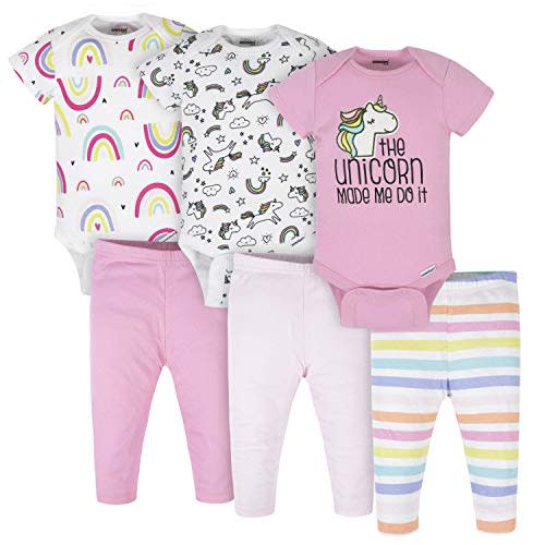 Onesies Brand Unisex Baby 3 Outfit Bundle Mix Match Newborn to 12m Pants Set
