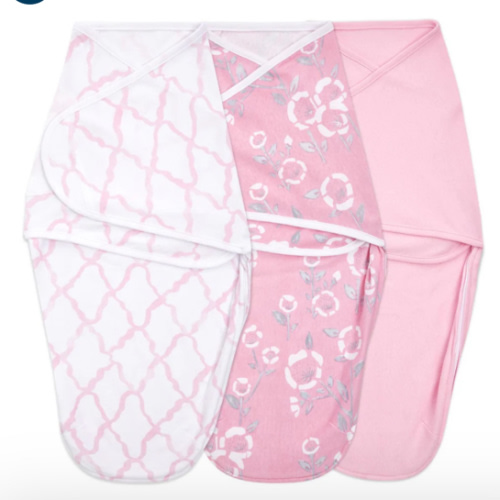 Essentials easy swaddle wrap quick change 3 pack TOG 1.0