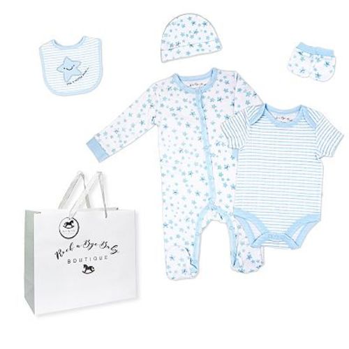 Baby Boys I'm A Star Layette, 5 Piece Set