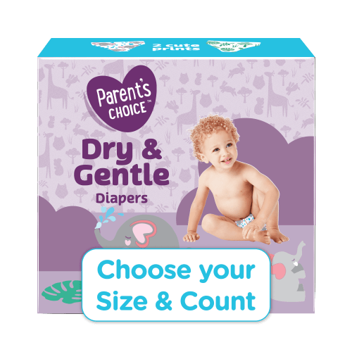 Parent's Choice Dry & Gentle Diapers (Choose Your Size & Count) HSA/FSA Eligible