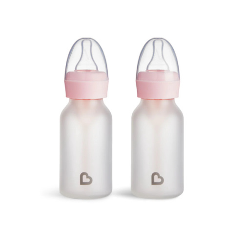Bond™ Silicone Glass Bottle 4oz, 2pk | Munchkin