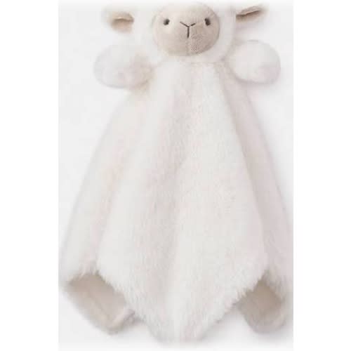 Plush Lamb Baby Security Blanket – Elegant Baby