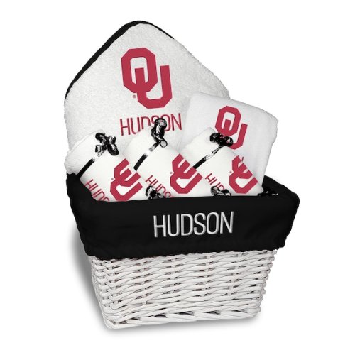 Infant Chad & Jake Oklahoma Sooners Six-Piece Personalized Medium Gift Basket