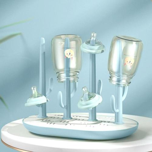 Cactus Bottle Drying Rack in Grass color