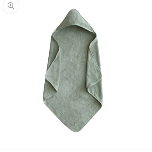 Mushie Organic Cotton Baby Hooded Towel