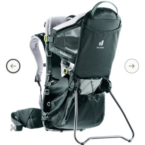 Deuter Kid Comfort Child Carrier and Backpack - Midnight