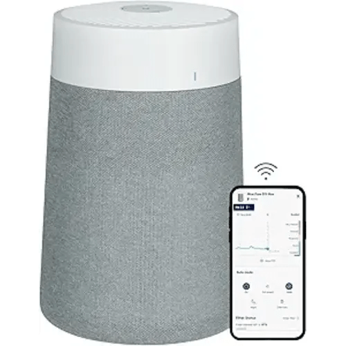 BLUEAIR Air Purifier for Small Room, Bedroom, Home, Cleans 926 sqft in one hour, HEPASilent Air Cleaner for Pets, Allergens, Virus, Dust, Mold, Smoke - Blue Pure 511i Max