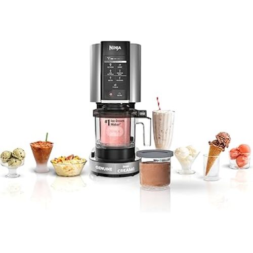 Ninja® CREAMi® 7-in-1 Ice Cream Maker, Ice Cream, Gelato and more, NC301