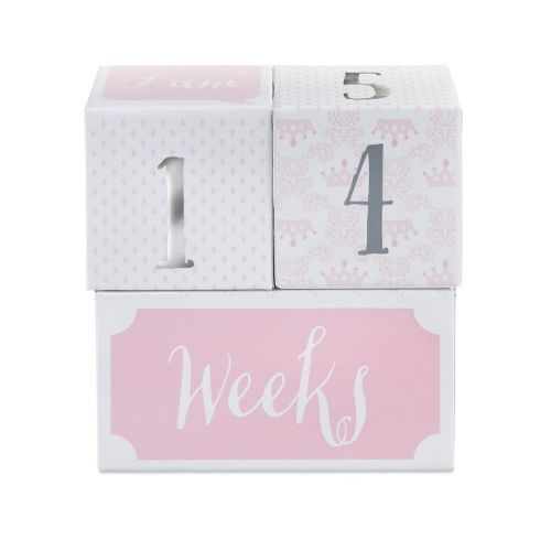 Baby Aspen My First Milestone Princess Baby Age Blocks | BA22006PK
