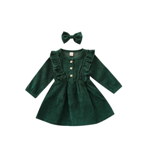 VALERIE Corduroy Dress - Hazel & Bo