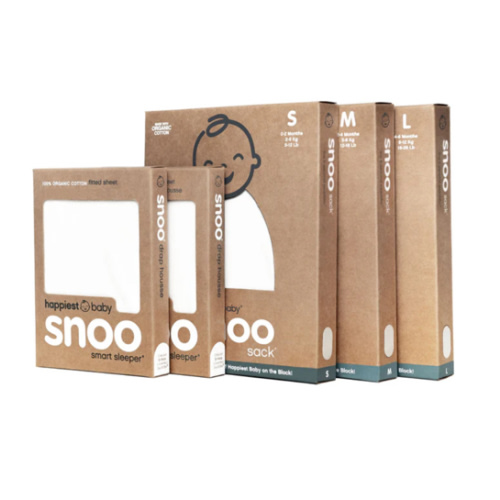 SNOO Sleep Sack Bundle in Small, Medium, Large Sizes and Sheets – Happiest Baby