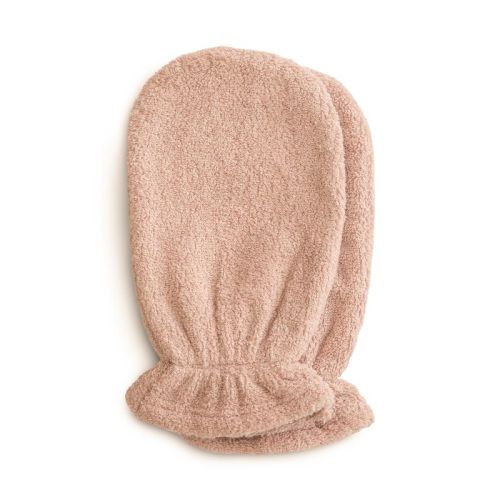 Organic Cotton Bath Mitt Baby Blue One Size