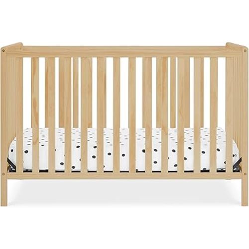Delta Children Heartland 4-in-1 Convertible Crib, Natural