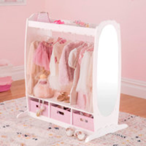 Guidecraft Kids Dress Up Storage Center Closet | Wayfair
