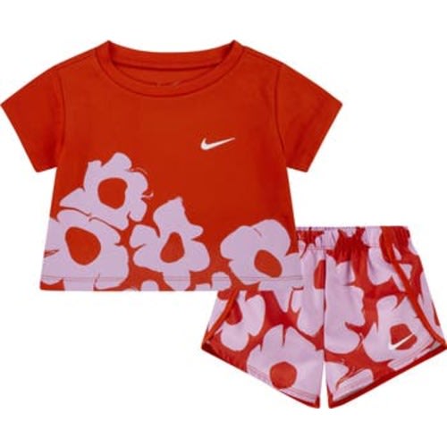 Floral Print Dri-FIT Sprinter T-Shirt & Shorts Set