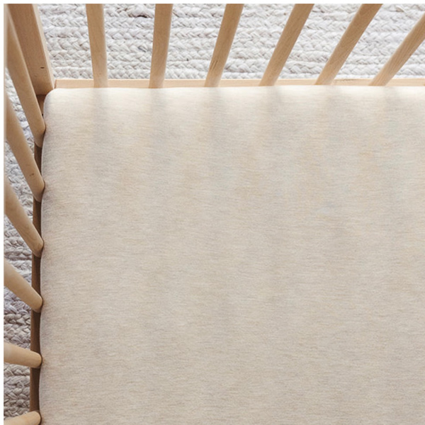 Flax Crib Sheet