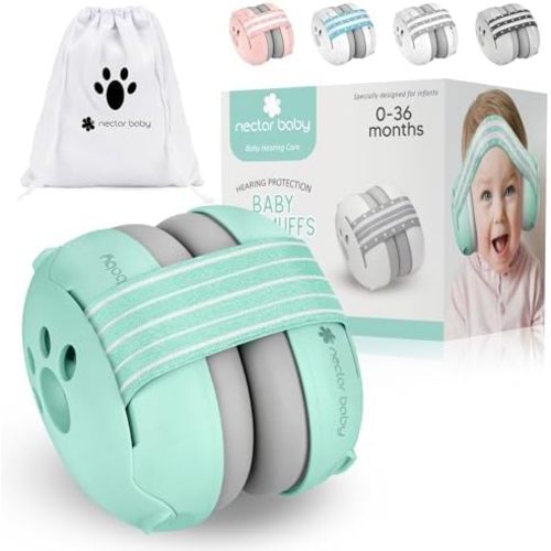 Baby Ear Protection, Noise Cancelling Headphones for Babies, Noise Reduction Earmuffs for Infant and Toddlers up to 36 Months