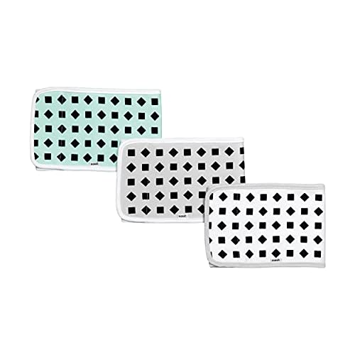 Nanit Breathing Wear Band 3-Pack – Works with Nanit Pro Baby Monitor to Track Breathing Motion Sensor-Free, Real-Time Alerts, 100% Cotton, Size Small, 0-3 Months, Multi-Color