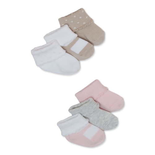 Carter's Child of Mine, Infant Girl Cuffed Mary Jane, 6 Pack, Size 6-12M