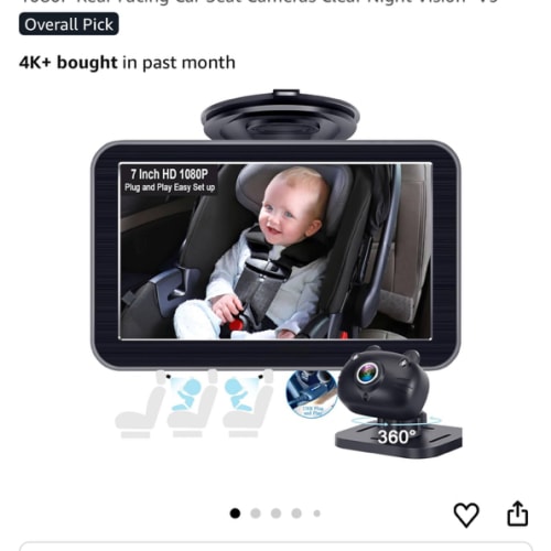 Amazon.com : do honest baby car camera 7 inch