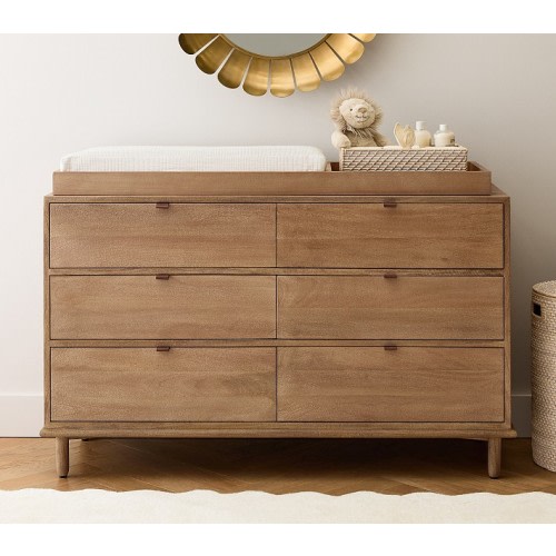 Nash 6-Drawer Dresser & Topper Set (56w x 20d") | Pottery Barn Kids