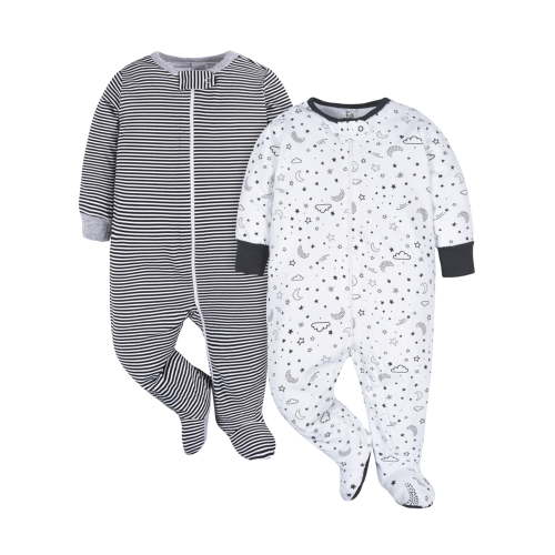 Onesies Brand Baby Neutral Sleep N Play, 2-Pack, Sizes Newborn - 6/9 Months