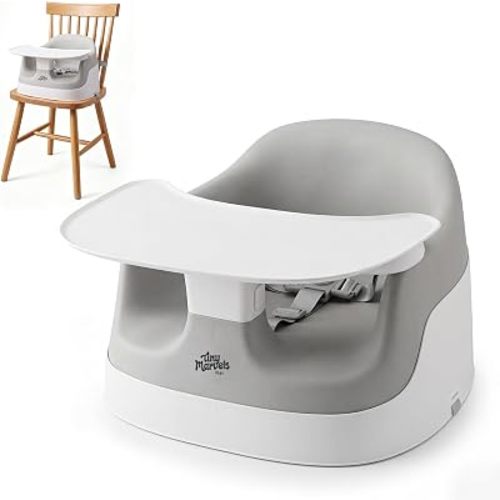 Tiny Marvels 3-in-1 Baby Booster Seat, Ergonomic & Comfortable EVA Material
