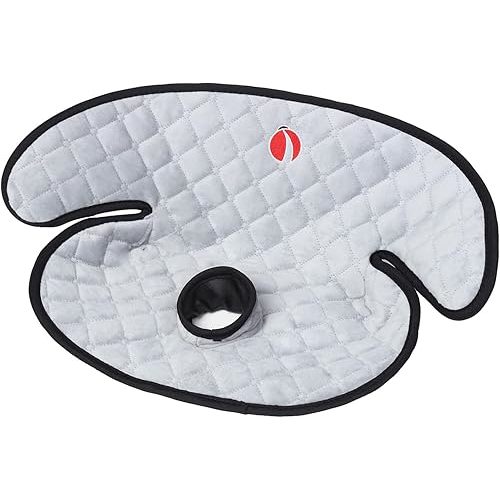 JOOLIO B&S Baby Piddle Pad Car Seat Liner,Potty Training car seat Protector with Waterproof Liner for Child Safety Car Seat Stroller and Dinner Chair,Machine Wash and Dry Rhom-Grey