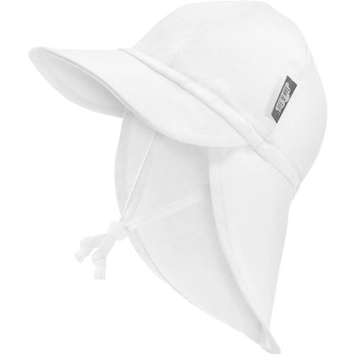 JAN & JUL Sun Soft Baby Cap | Cotton Neck Flap Hat for Littles