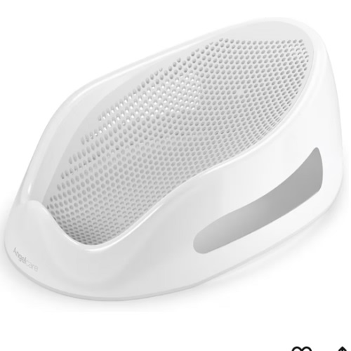 Angelcare Baby Bath Support (Gray) | Ideal for Babies Less Than 6 Months Old