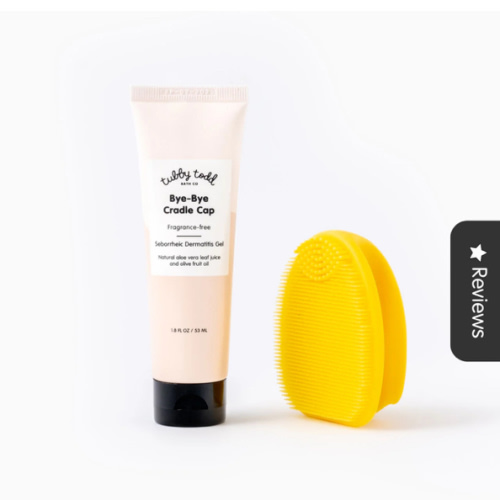 Bye-Bye Cradle Cap Gel + Brush