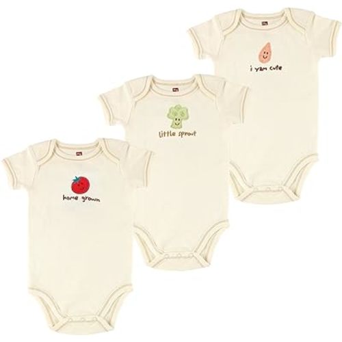 Touched by Nature Unisex Baby Organic Cotton Bodysuits