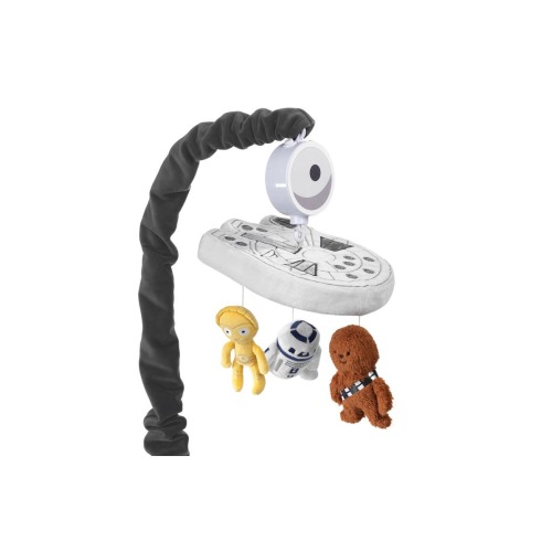 Star Wars Signature Millennium Falcon Musical Baby Crib Mobile Toy