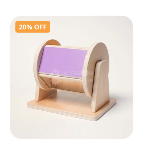 Montessori Spinning Drum - A Toy Your Baby Needs!