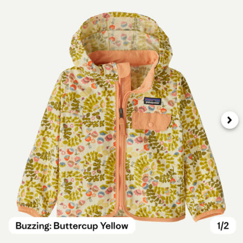 Patagonia Baby Baggies™ Windbreaker Jacket
