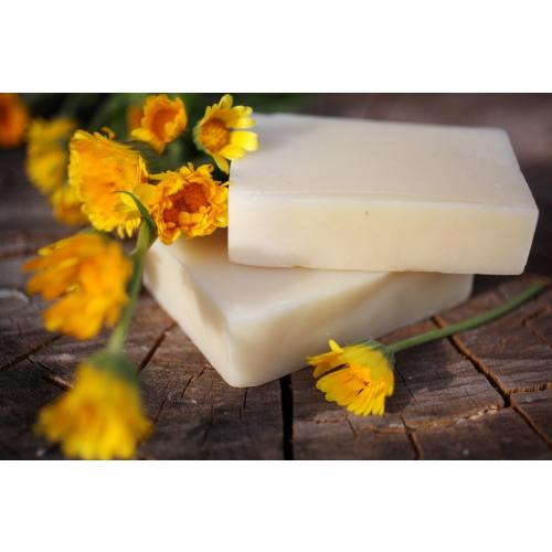 Calendula Baby Soap - natural soap made with honey and beeswax