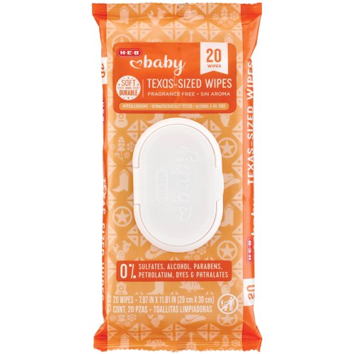 H-E-B Baby Texas-Sized Wipes