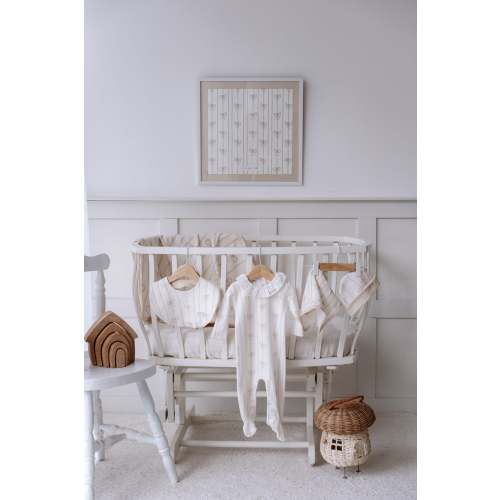 5-Piece Newborn Set - Ribbon/Beige