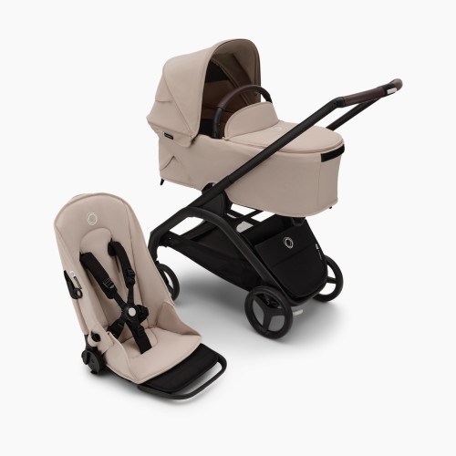 Bugaboo Bugaboo Dragonfly Seat/Bassinet Complete - Desert Taupe